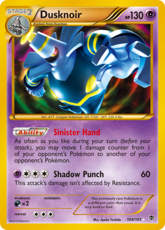 Dusknoir 104 / 101