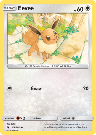 Eevee 155 / 214