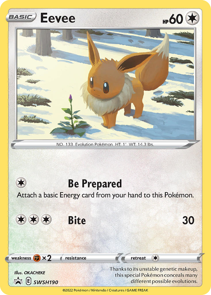 Eevee SWSH190 / 307