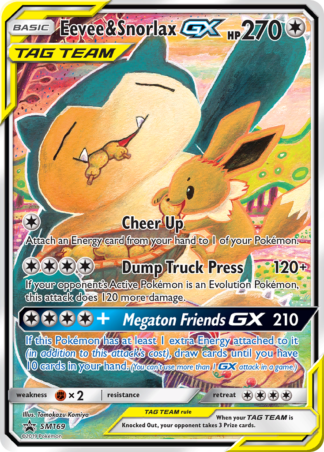 Eevee & Snorlax-GX SM169 / 248