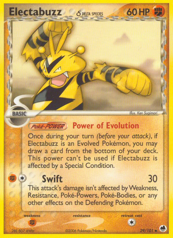Electabuzz δ 29 / 101