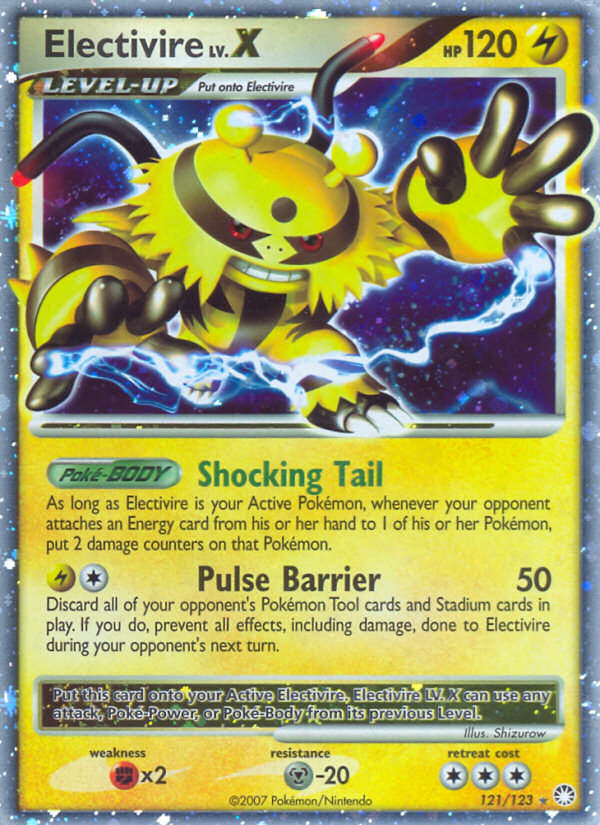 Electivire LV.X 121 / 123