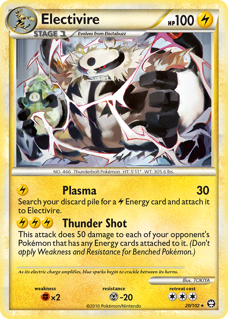 Electivire 20 / 102