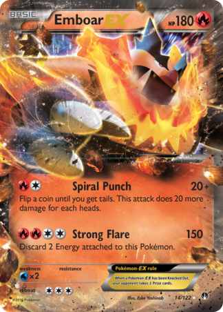 Emboar-EX 14 / 122