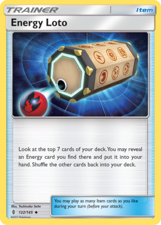 Energy Loto 122 / 145