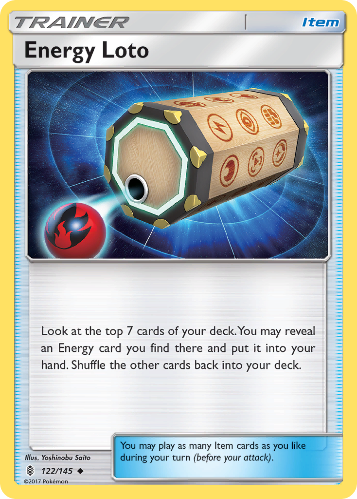 Energy Loto 122 / 145