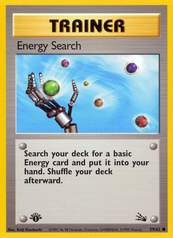 Energy Search 59 / 62