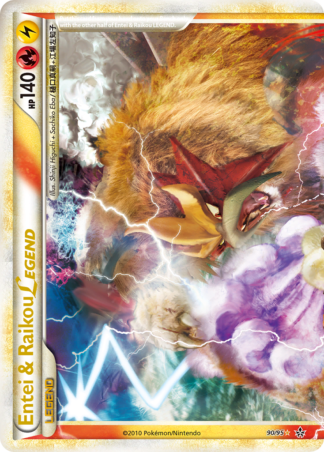 Entei & Raikou LEGEND 90 / 95