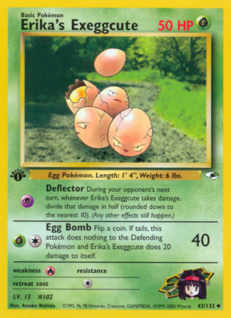Erika's Exeggcute 43 / 132