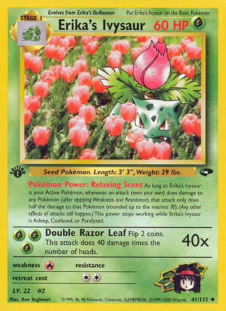 Erika's Ivysaur 41 / 132