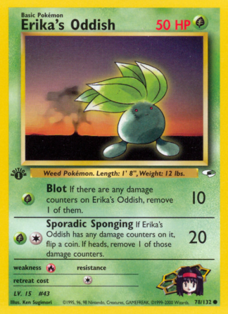 Erika's Oddish 78 / 132