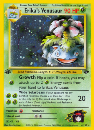 Erika's Venusaur 4 / 132