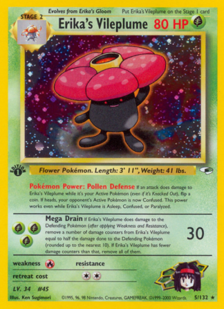 Erika's Vileplume 5 / 132