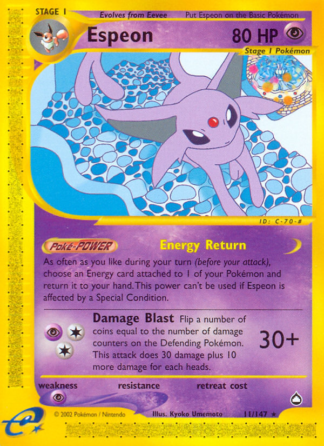 Espeon 11 / 147