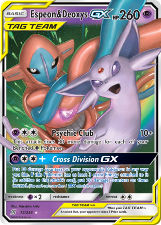 Espeon & Deoxys-GX 72 / 236