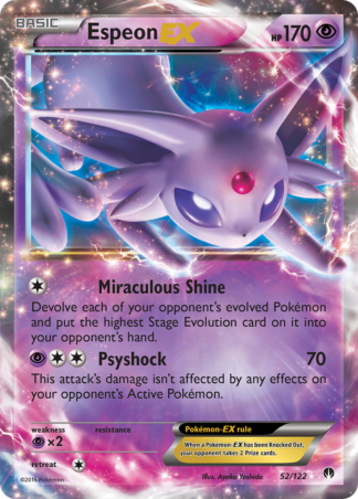 Espeon-EX 52 / 122