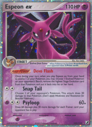 Espeon ex 102 / 115