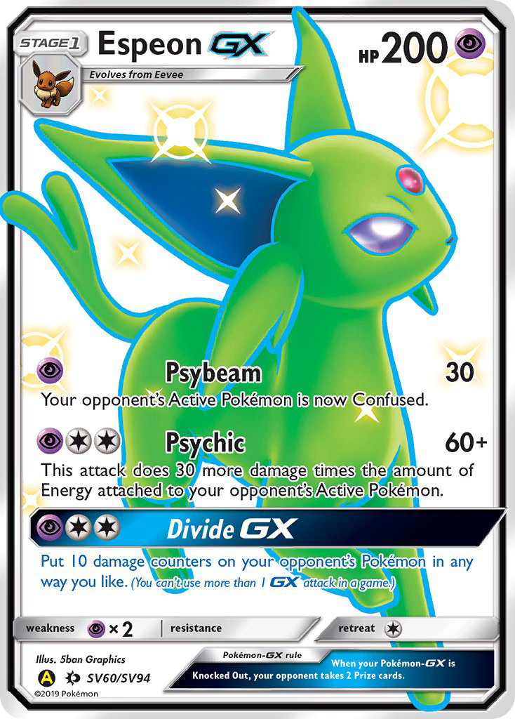 Espeon-GX SV60 / 68