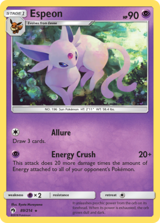 Espeon 89 / 214