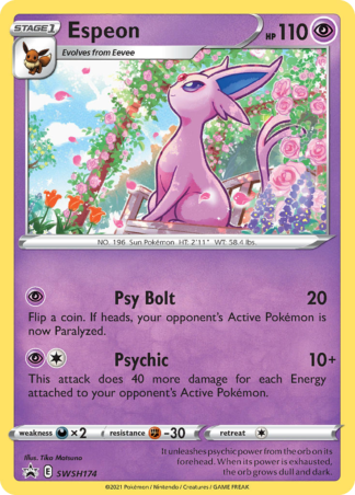 Espeon SWSH174 / 307