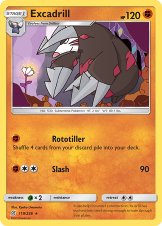 Excadrill 119 / 236