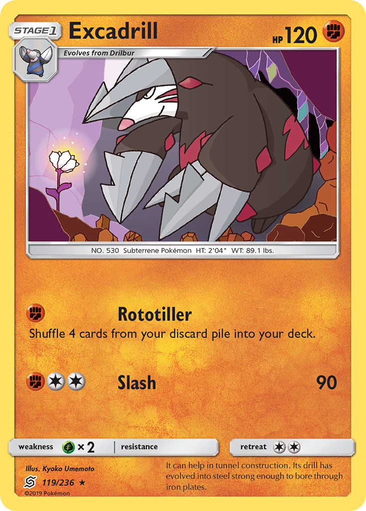 Excadrill 119 / 236