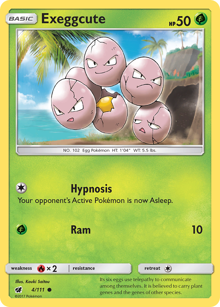 Exeggcute 4 / 111