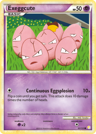 Exeggcute 63 / 123