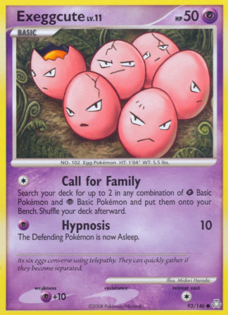 Exeggcute 93 / 146