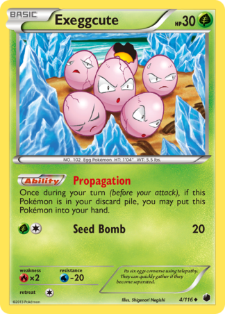 Exeggcute 4 / 116