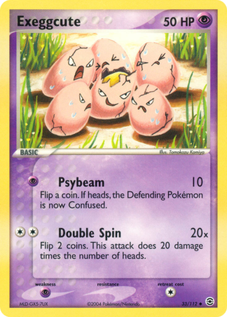 Exeggcute 33 / 112