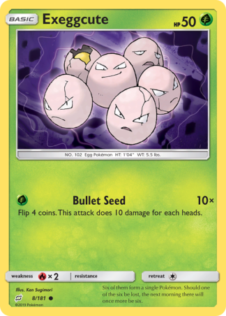 Exeggcute 8 / 181