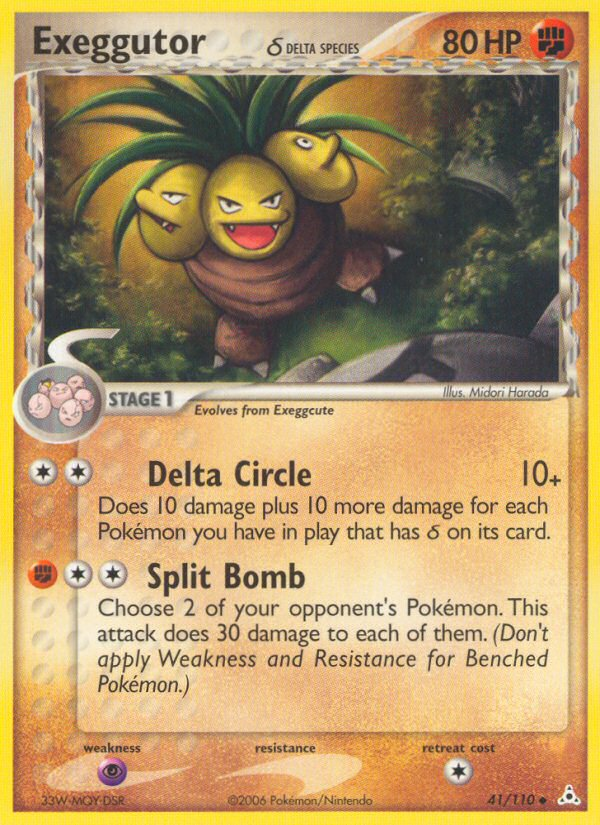 Exeggutor δ 41 / 110
