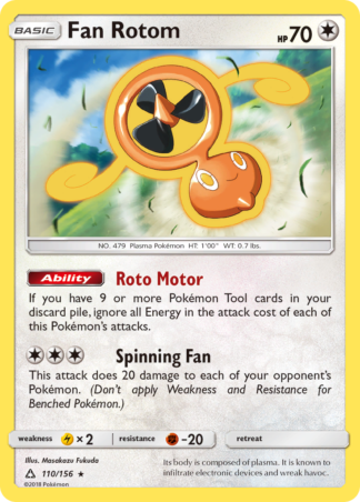 Fan Rotom 110 / 156