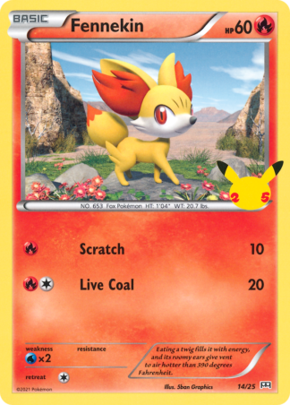 Fennekin 14 / 25