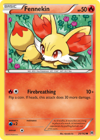 Fennekin 25 / 162