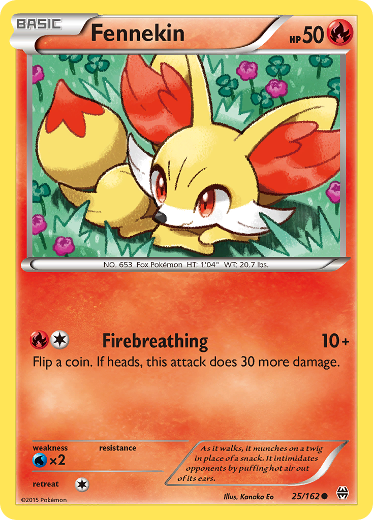 Fennekin 25 / 162