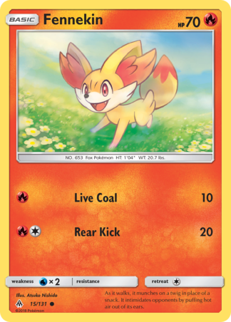 Fennekin 15 / 131