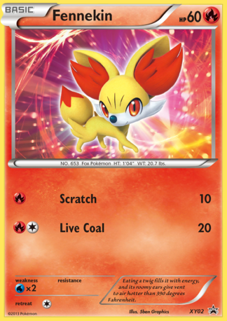 Fennekin XY02 / 211
