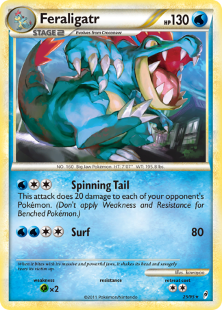 Feraligatr 25 / 95