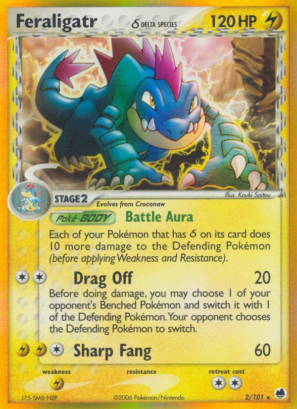 Feraligatr δ 2 / 101