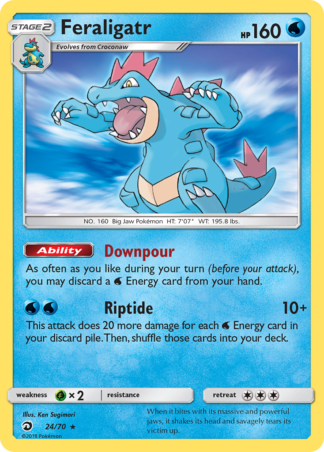 Feraligatr 24 / 70