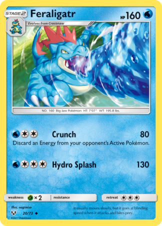Feraligatr 20 / 73