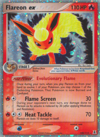 Flareon ex 108 / 113