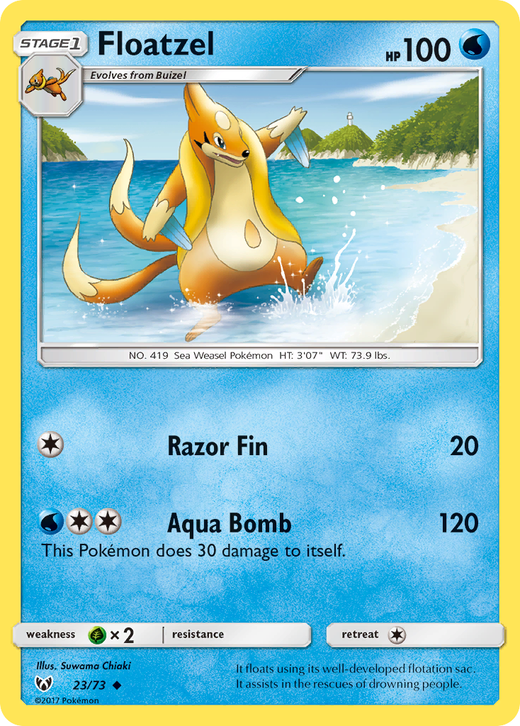 Floatzel 23 / 73