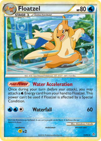 Floatzel 16 / 95