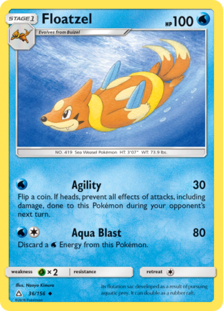 Floatzel 36 / 156