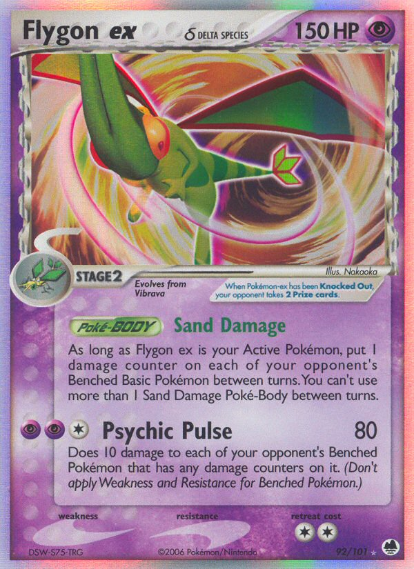 Flygon ex δ 92 / 101