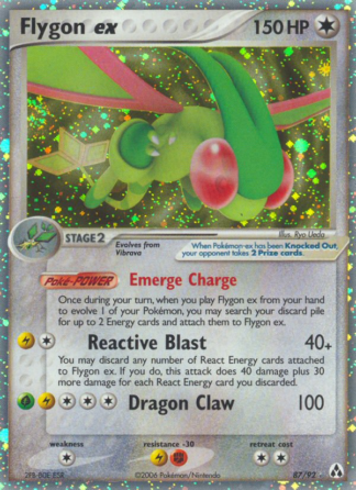 Flygon ex 87 / 92