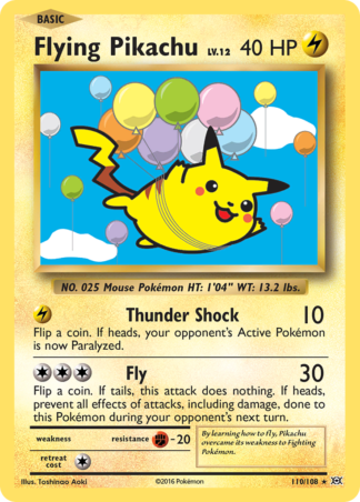 Flying Pikachu 110 / 108